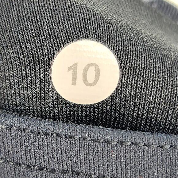 Lululemon Women's Wunder Under Full On Luon Black Leggings Size 10 - Picture 3 of 4